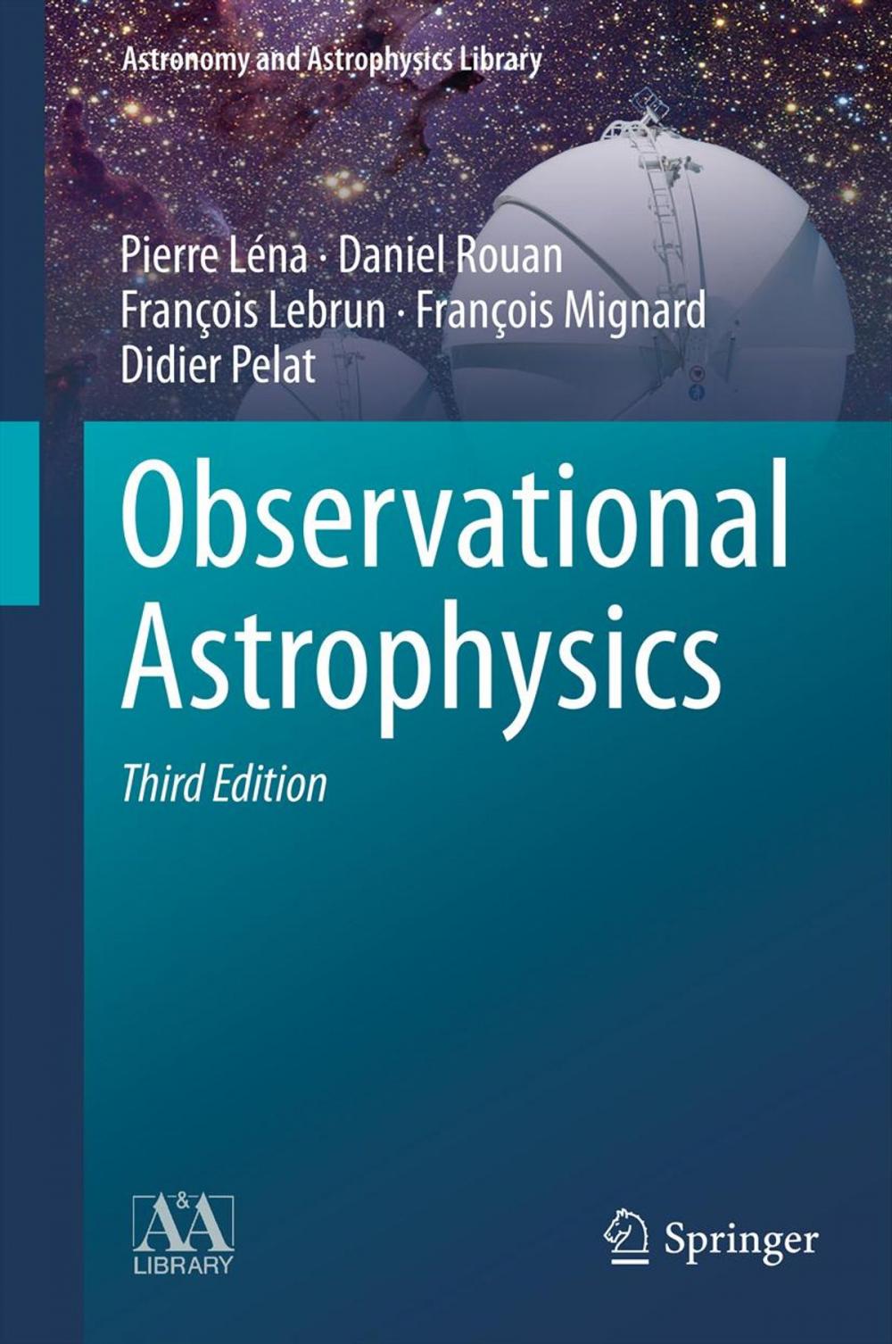 Big bigCover of Observational Astrophysics