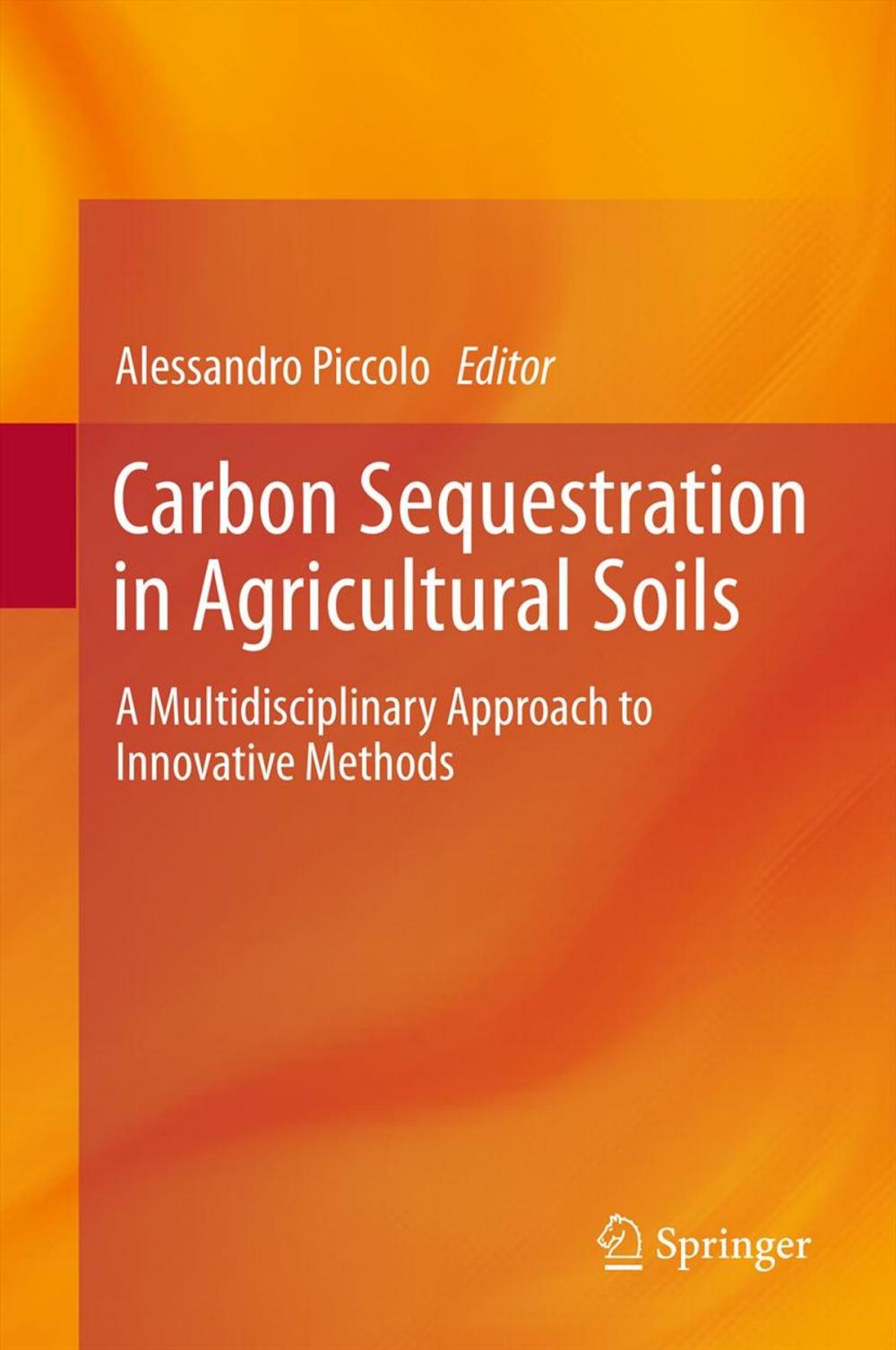 Big bigCover of Carbon Sequestration in Agricultural Soils