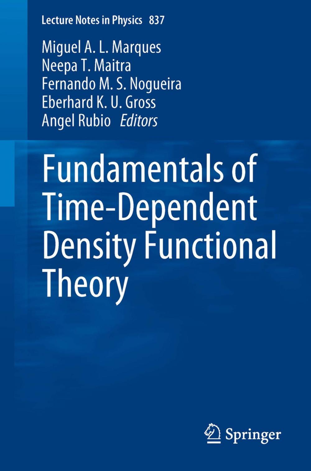 Big bigCover of Fundamentals of Time-Dependent Density Functional Theory