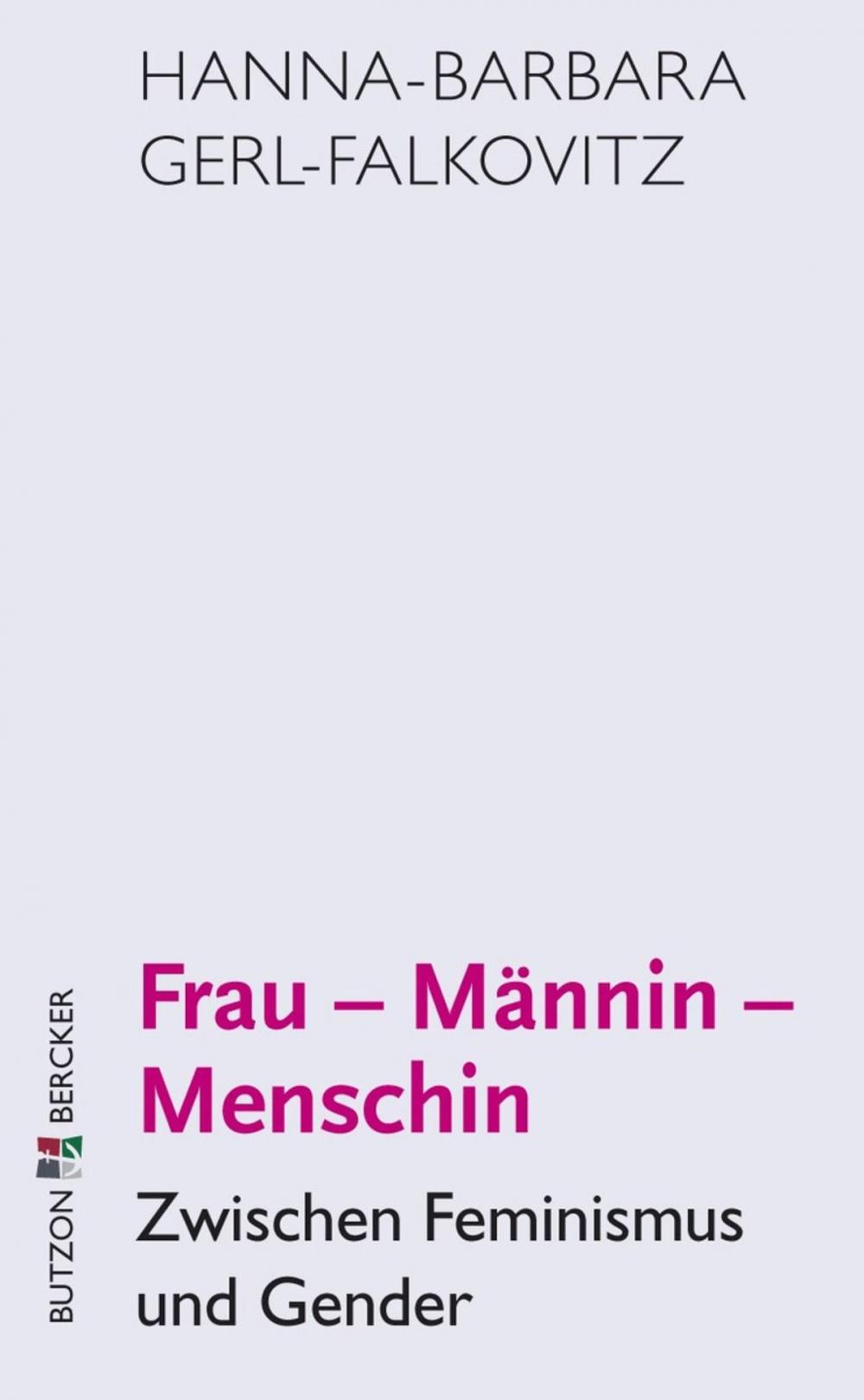 Big bigCover of Frau - Männin - Menschin