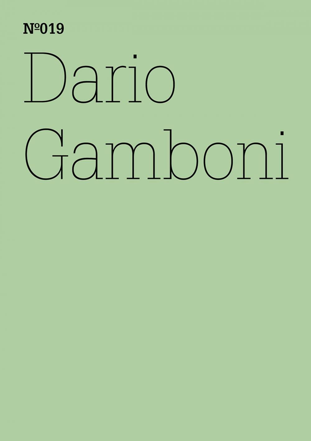 Big bigCover of Dario Gamboni