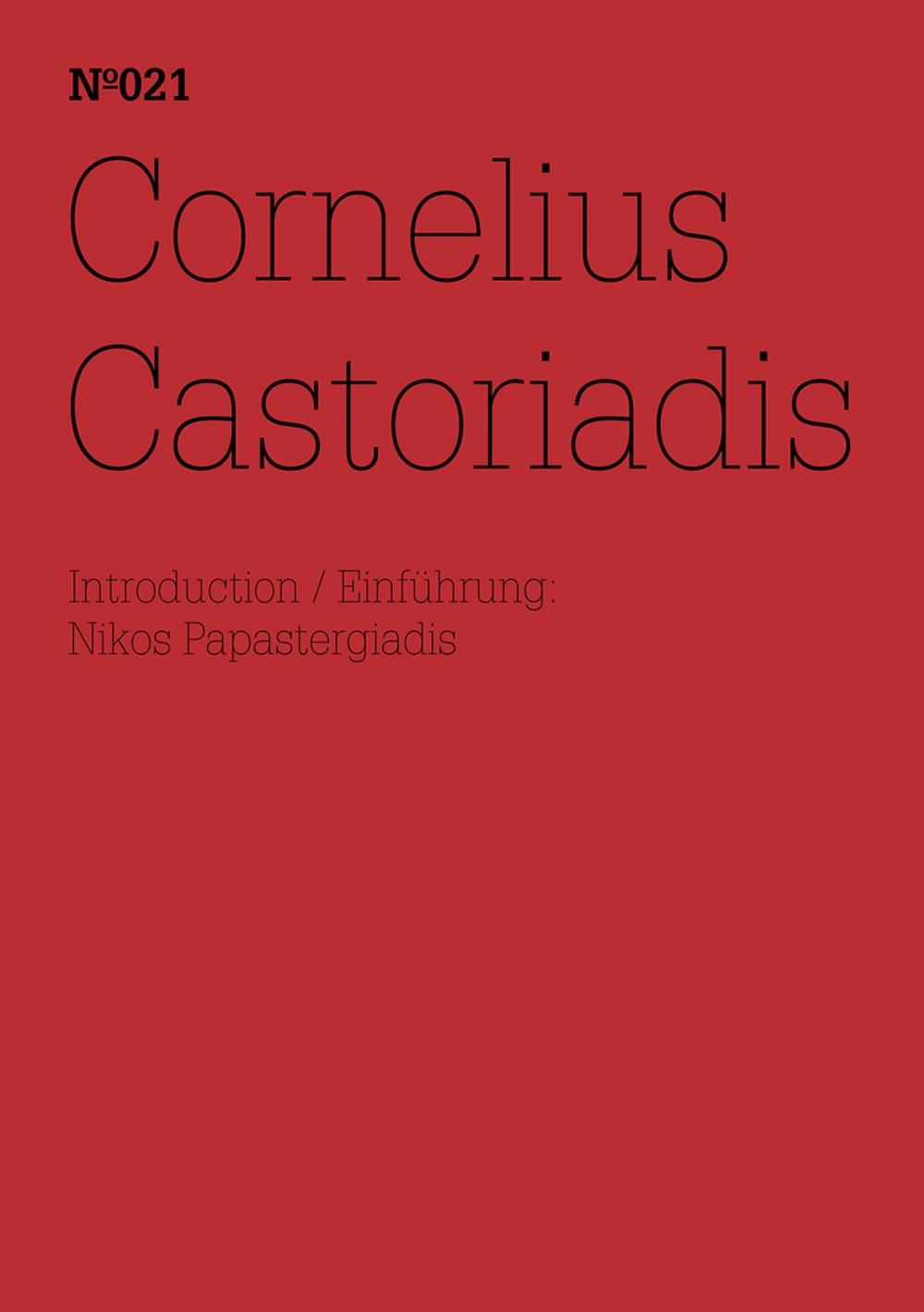 Big bigCover of Cornelius Castoriadis