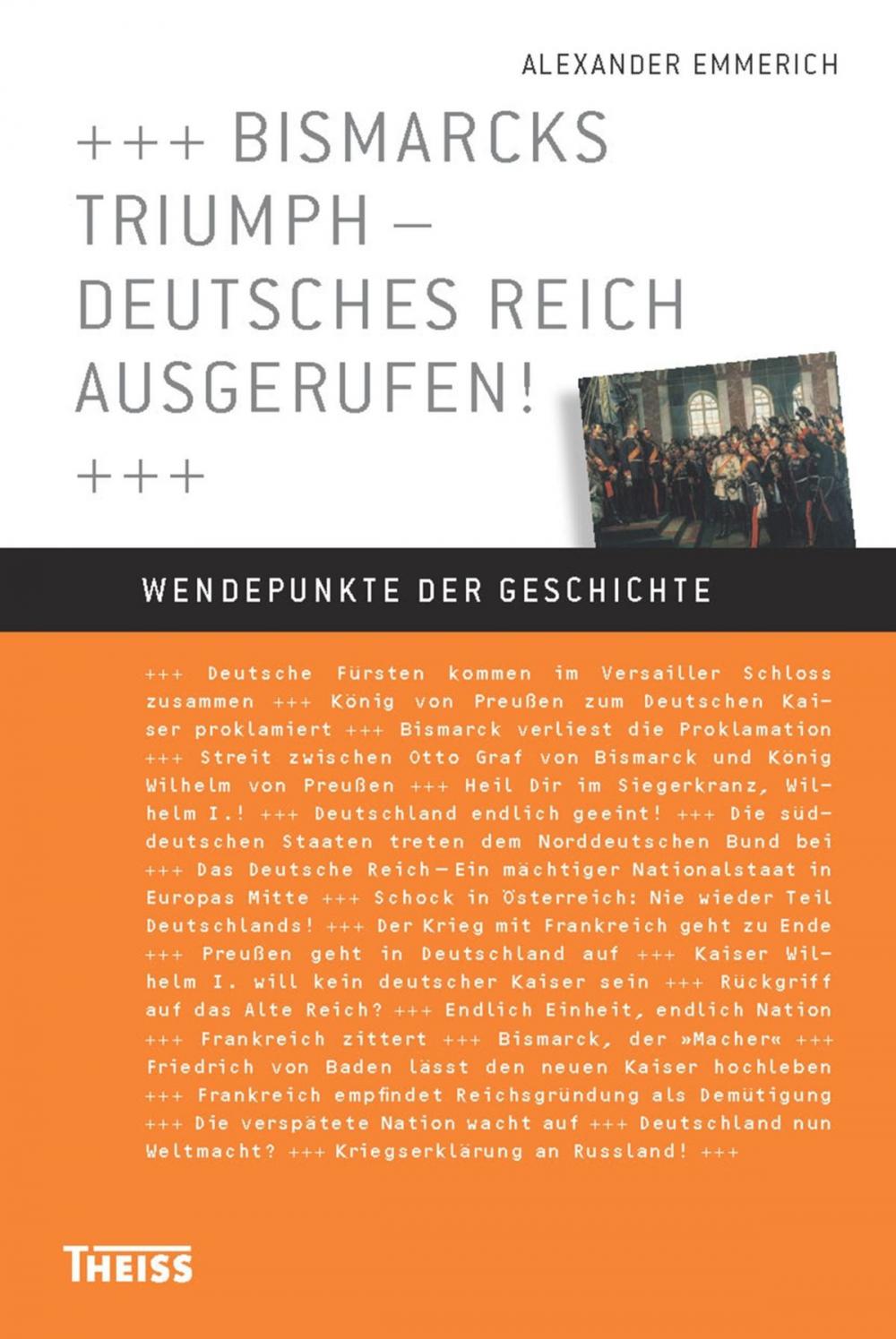 Big bigCover of Bismarcks Triumph – Deutsches Reich ausgerufen!