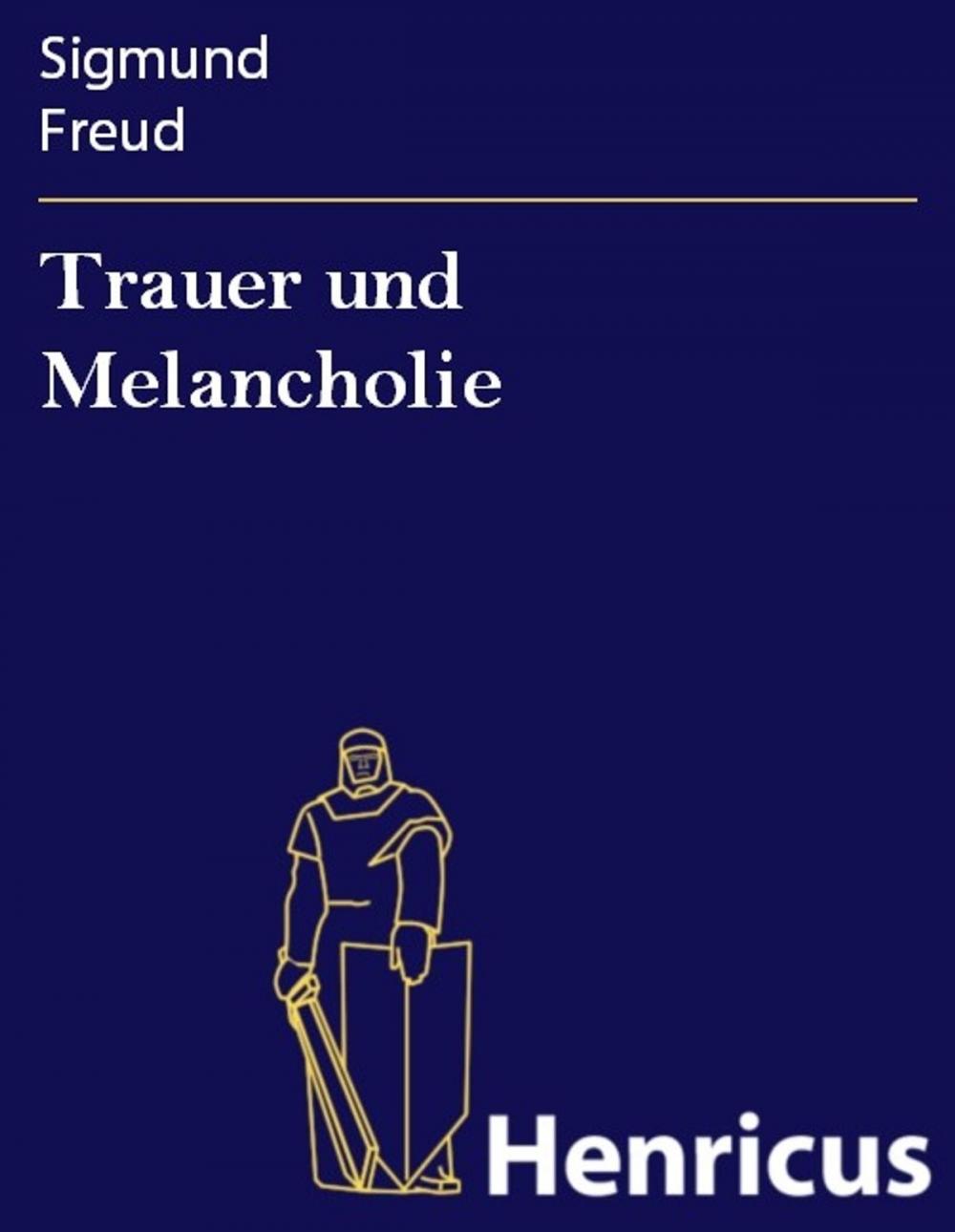 Big bigCover of Trauer und Melancholie