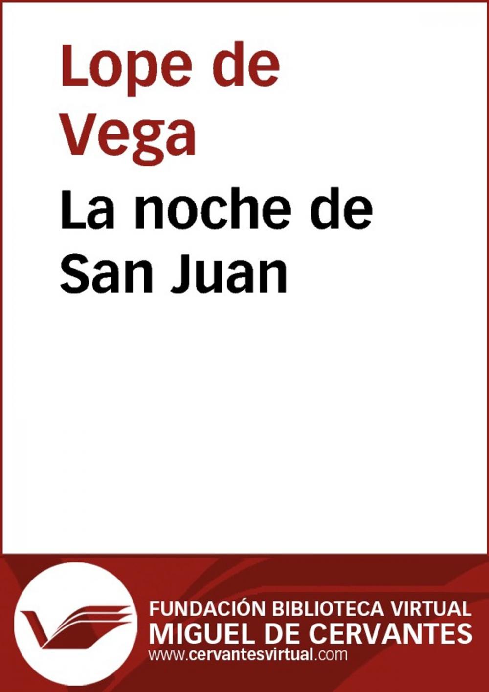 Big bigCover of La noche de San Juan