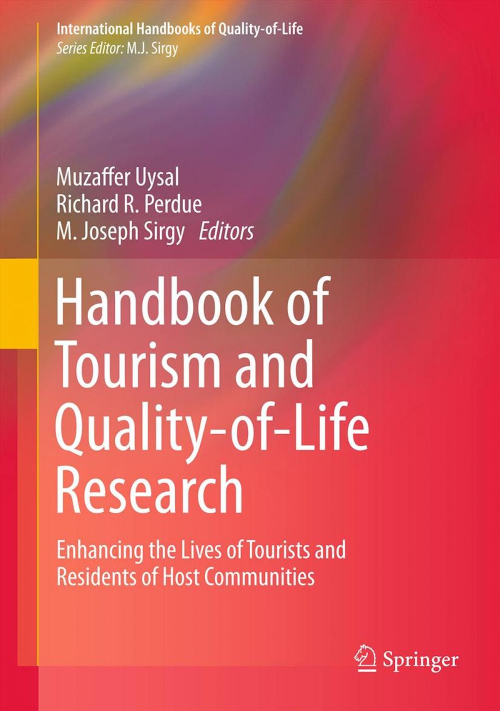 Big bigCover of Handbook of Tourism and Quality-of-Life Research