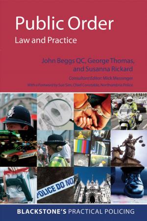 Cover of the book Public Order: Law and Practice by Bina Agarwal