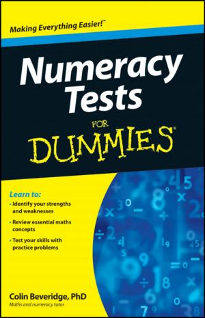 Cover of the book Numeracy Tests For Dummies by Jodi Ecker Detjen, Michelle A. Waters, Kelly Watson