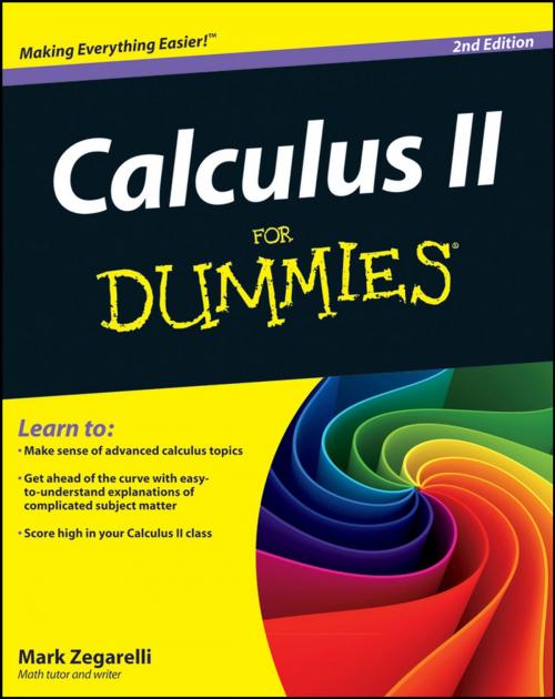 Cover of the book Calculus II For Dummies by Mark Zegarelli, Wiley