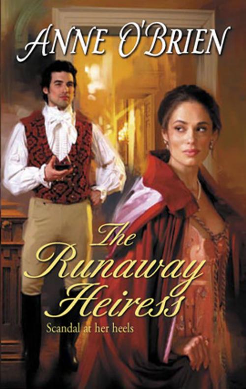 Cover of the book The Runaway Heiress by Anne O'Brien, Harlequin