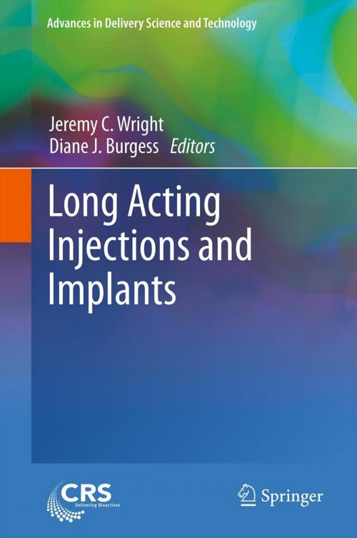 Cover of the book Long Acting Injections and Implants by , Springer New York