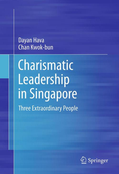 Cover of the book Charismatic Leadership in Singapore by Dayan Hava, Chan Kwok-bun, Springer New York