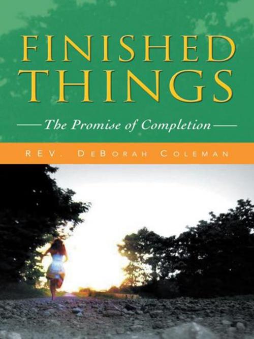 Cover of the book Finished Things by Rev. DeBorah Coleman, iUniverse