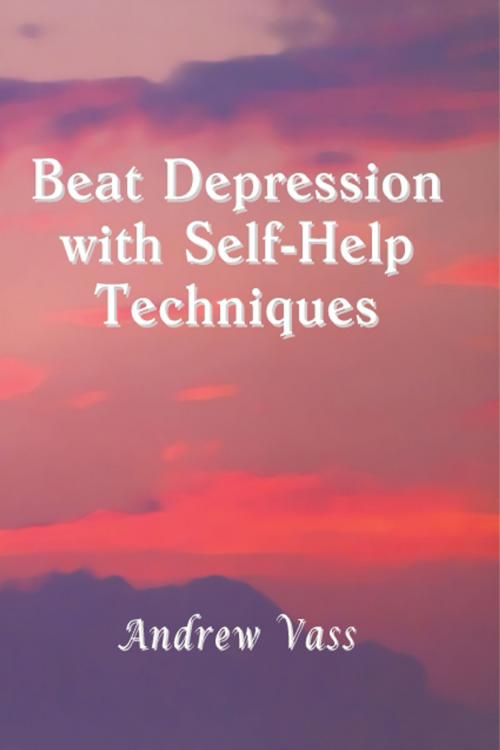 Cover of the book Beat Depression with Self-Help Techniques by Andrew Vass, Andrews UK