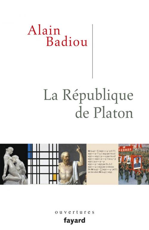 Cover of the book La République de Platon by Alain Badiou, Fayard