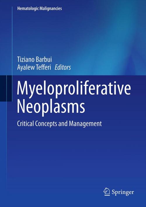 Cover of the book Myeloproliferative Neoplasms by , Springer Berlin Heidelberg