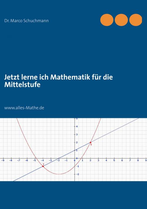 Cover of the book Jetzt lerne ich Mathematik für die Mittelstufe by Marco Schuchmann, Books on Demand