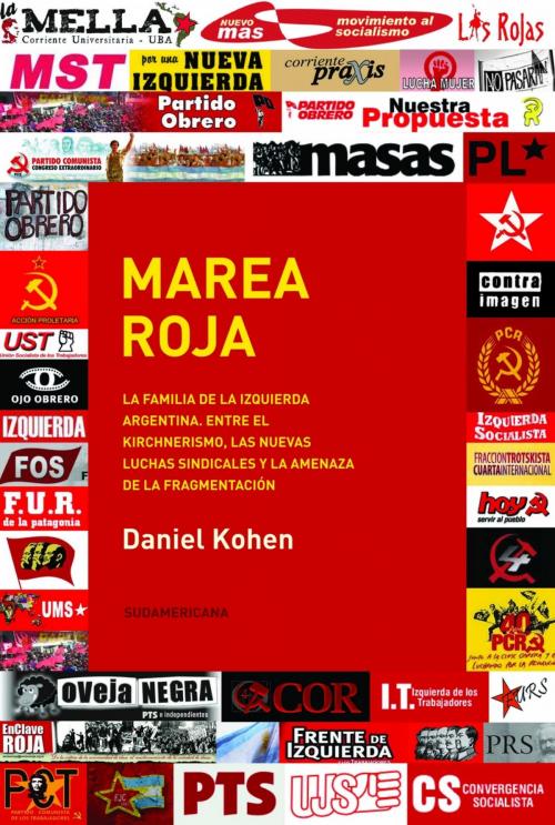 Cover of the book Marea roja by Daniel Kohen, Penguin Random House Grupo Editorial Argentina