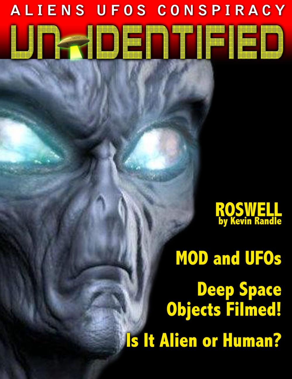 Big bigCover of UFOs - ALIENS - ANOMOLIES - UnIDENTIFIED -