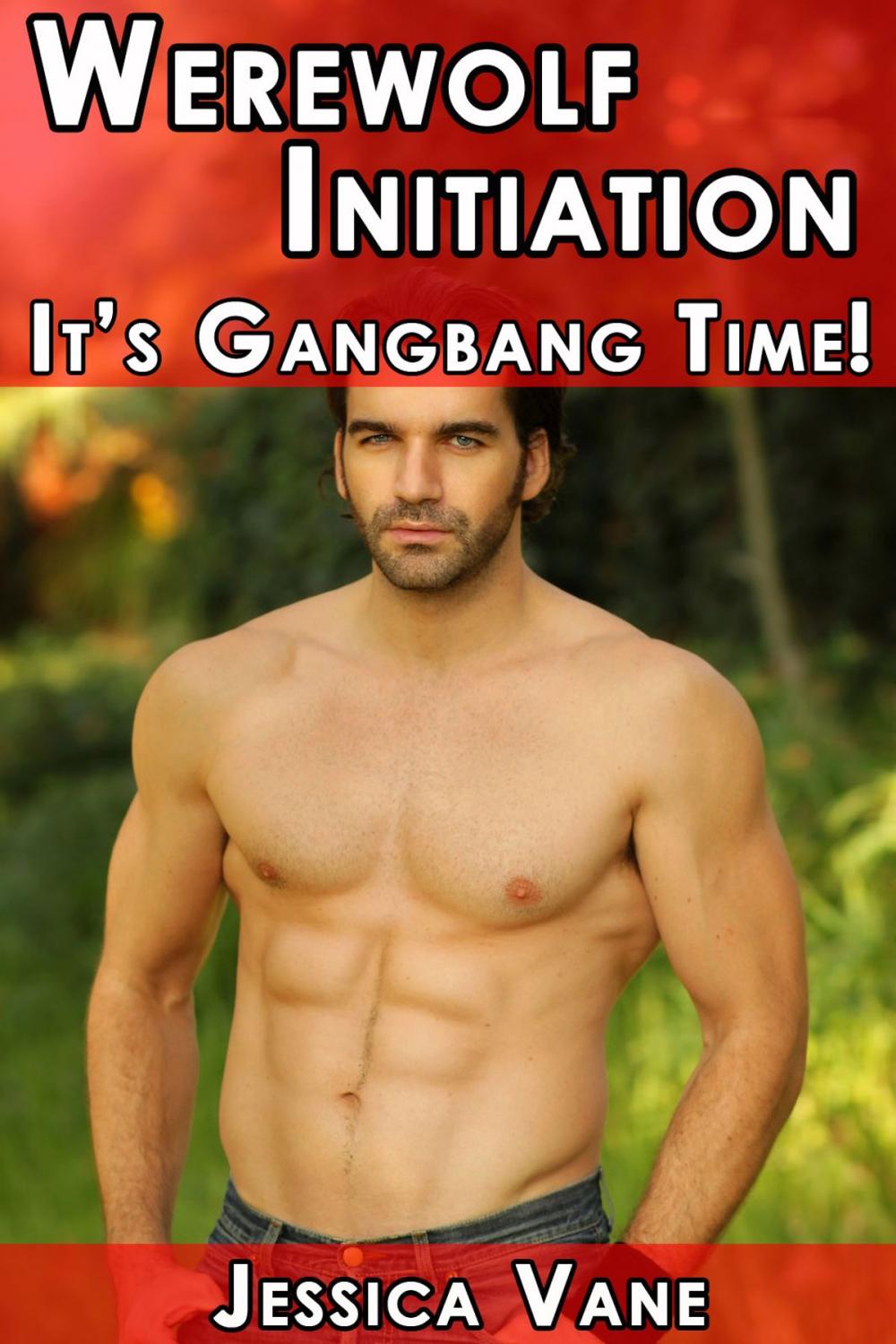 Big bigCover of Werewolf Initiation: It's Gangbang Time