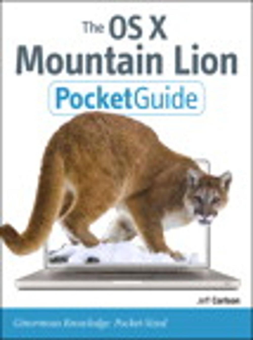 Big bigCover of The OS X Mountain Lion Pocket Guide