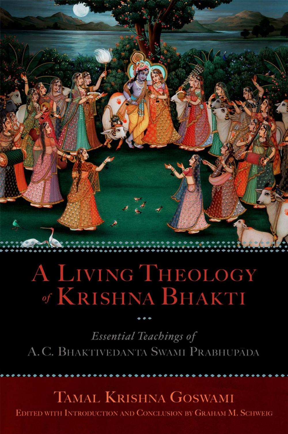 Big bigCover of A Living Theology of Krishna Bhakti