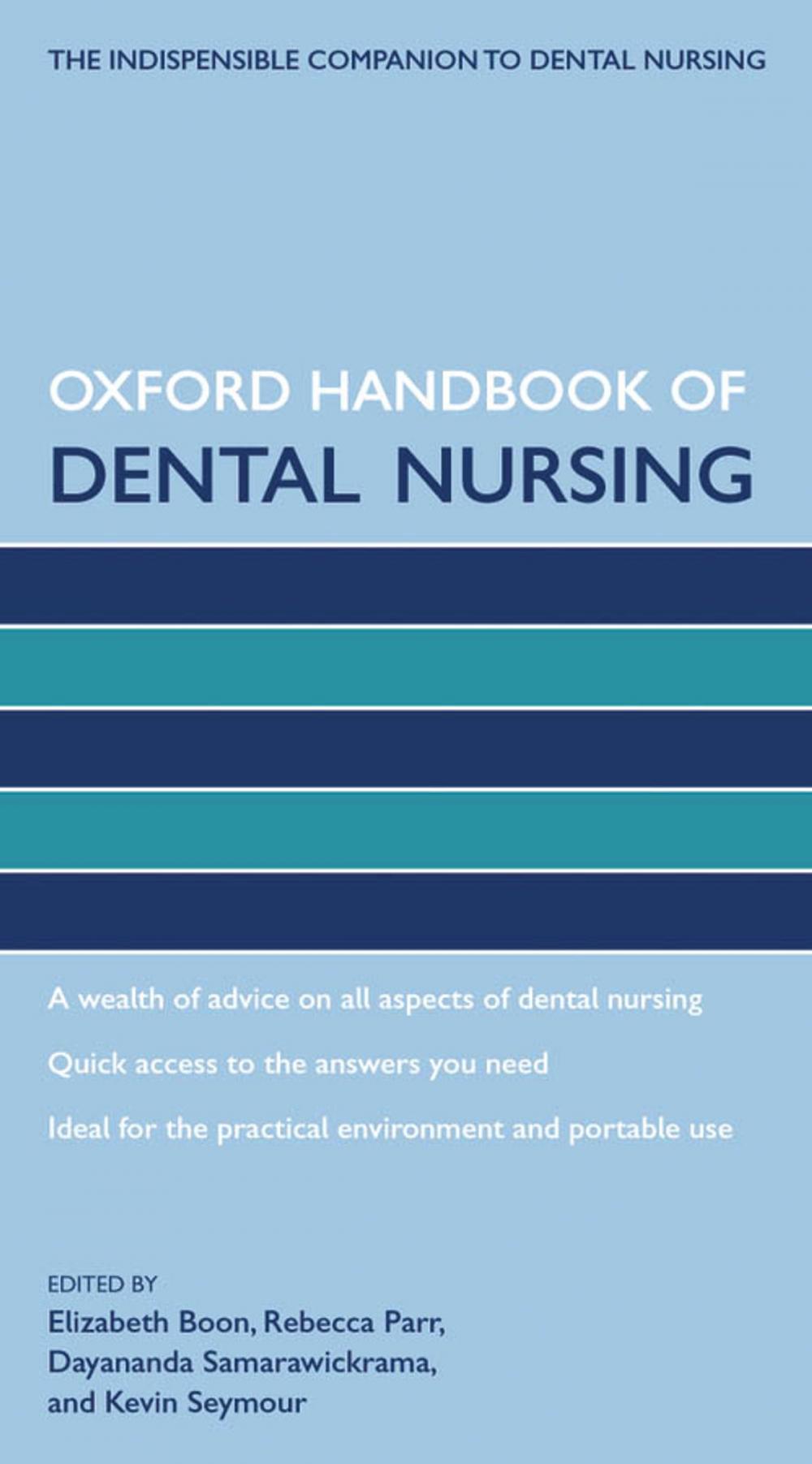 Big bigCover of Oxford Handbook of Dental Nursing