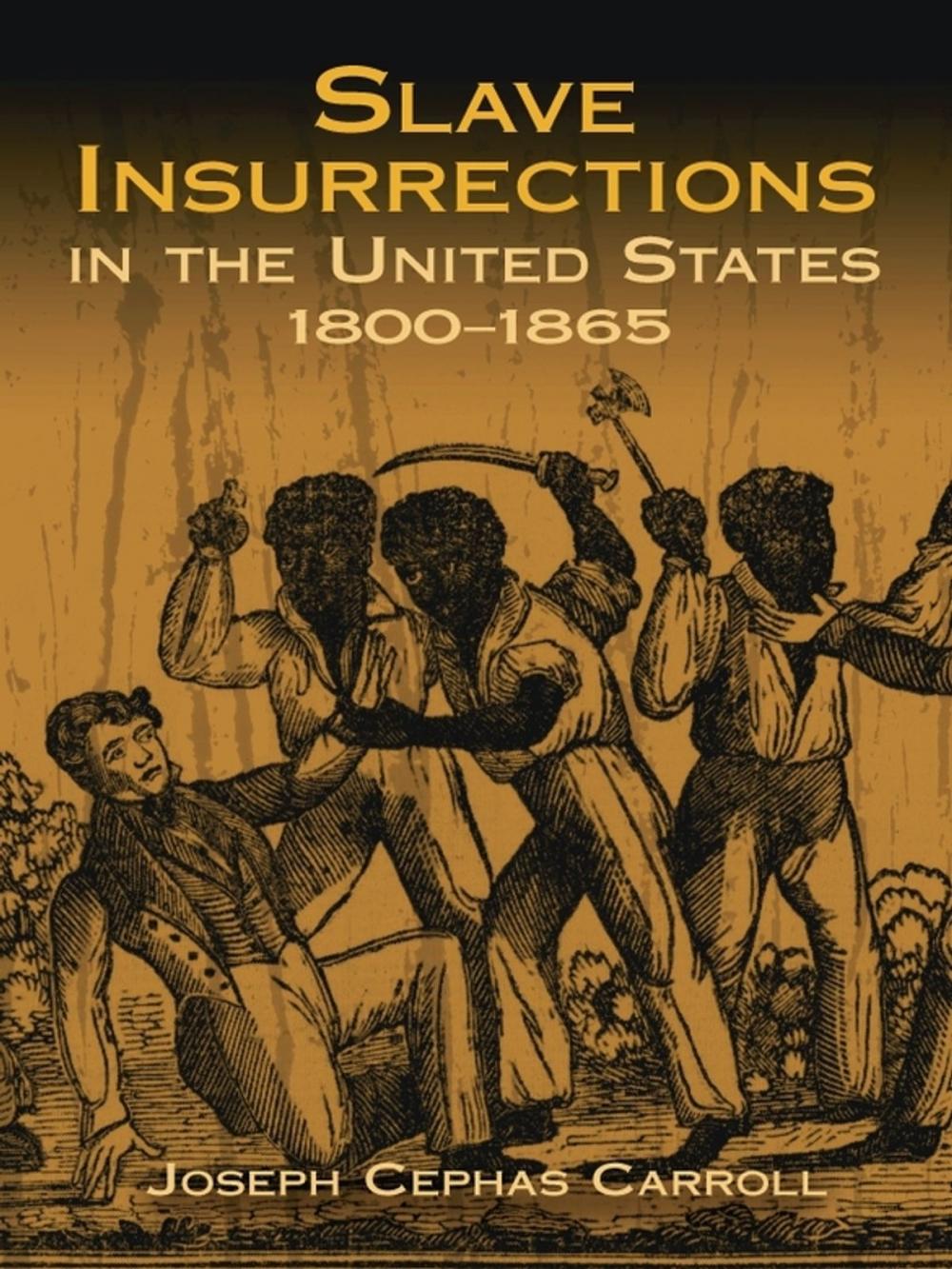 Big bigCover of Slave Insurrections in the United States, 1800-1865