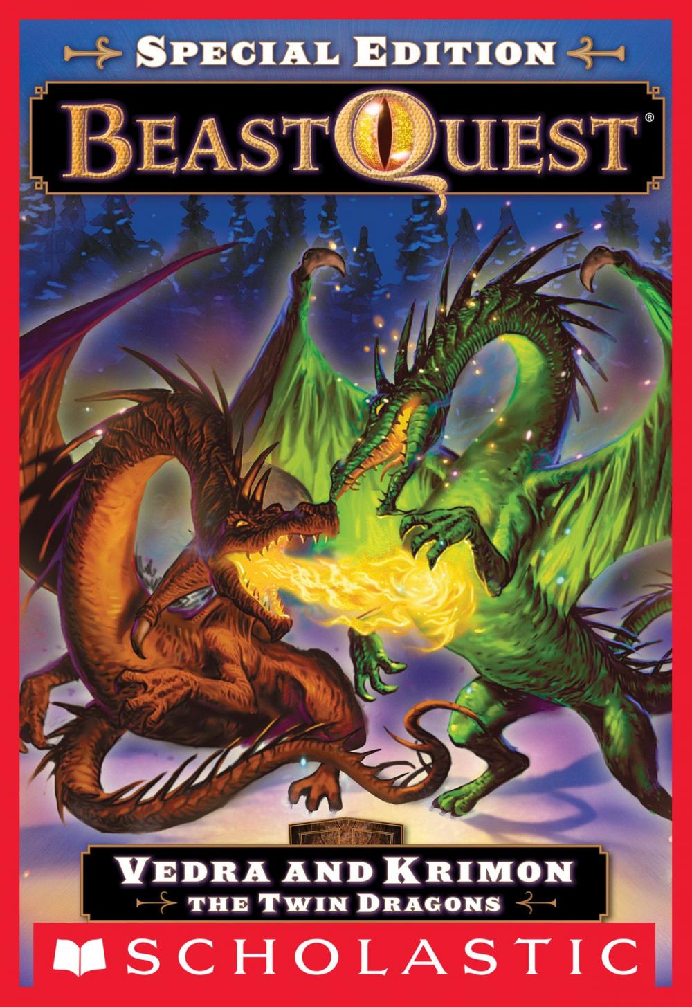 Big bigCover of Beast Quest Special Edition #2: Vedra and Krimon the Twin Dragons