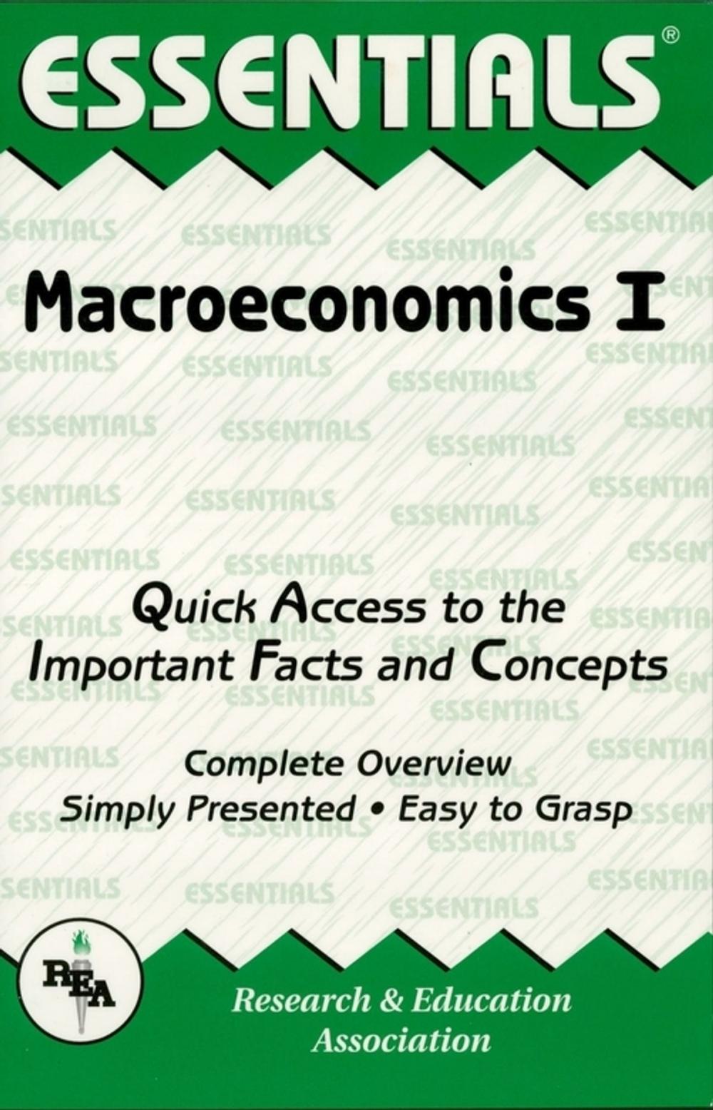 Big bigCover of Macroeconomics I Essentials