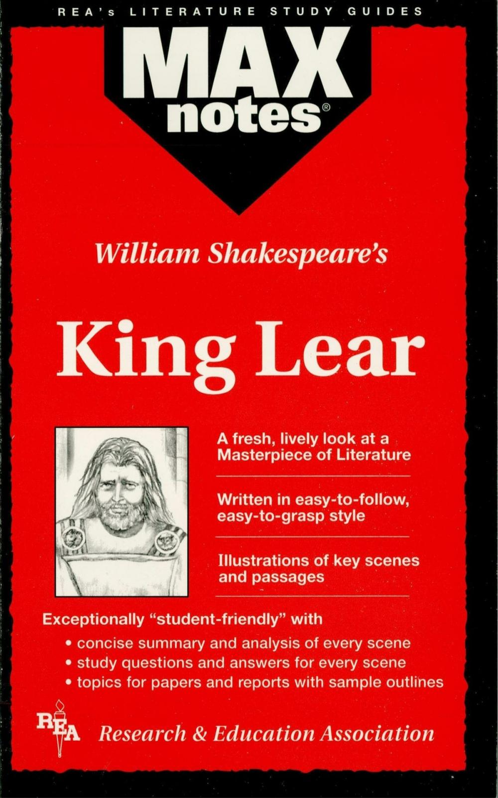 Big bigCover of King Lear (MAXNotes Literature Guides)