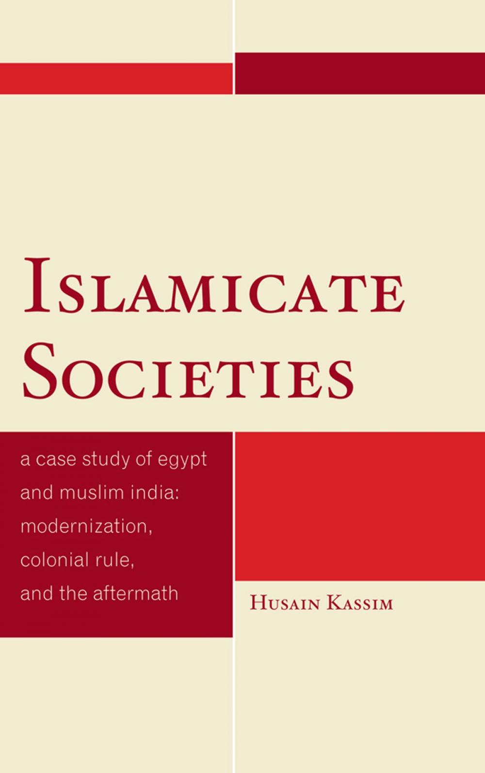 Big bigCover of Islamicate Societies