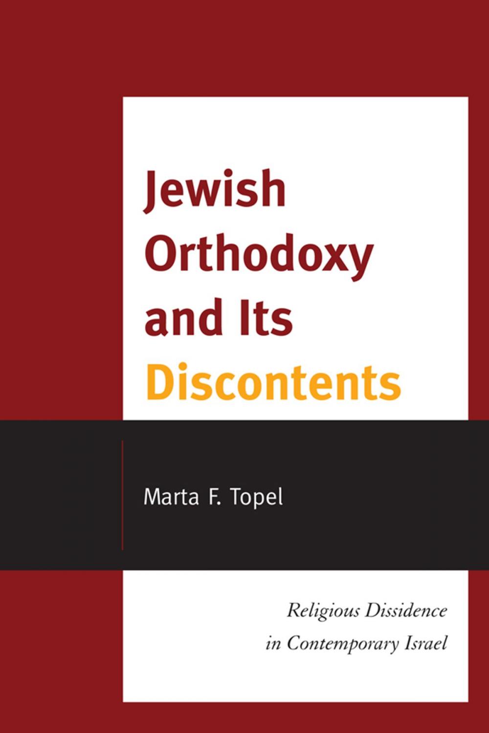 Big bigCover of Jewish Orthodoxy and Its Discontents