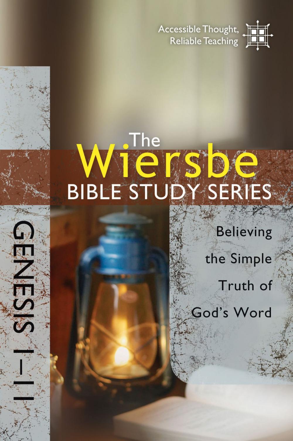 Big bigCover of The Wiersbe Bible Study Series: Genesis 1-11