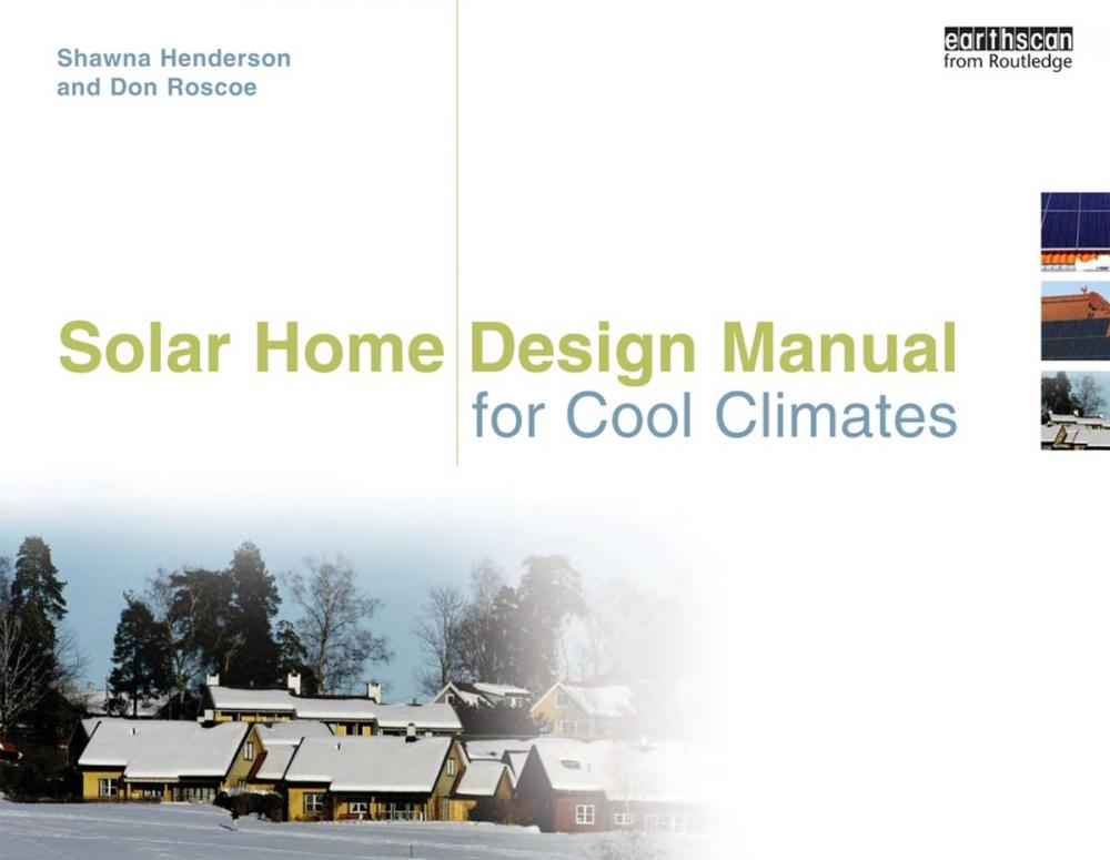 Big bigCover of Solar Home Design Manual for Cool Climates