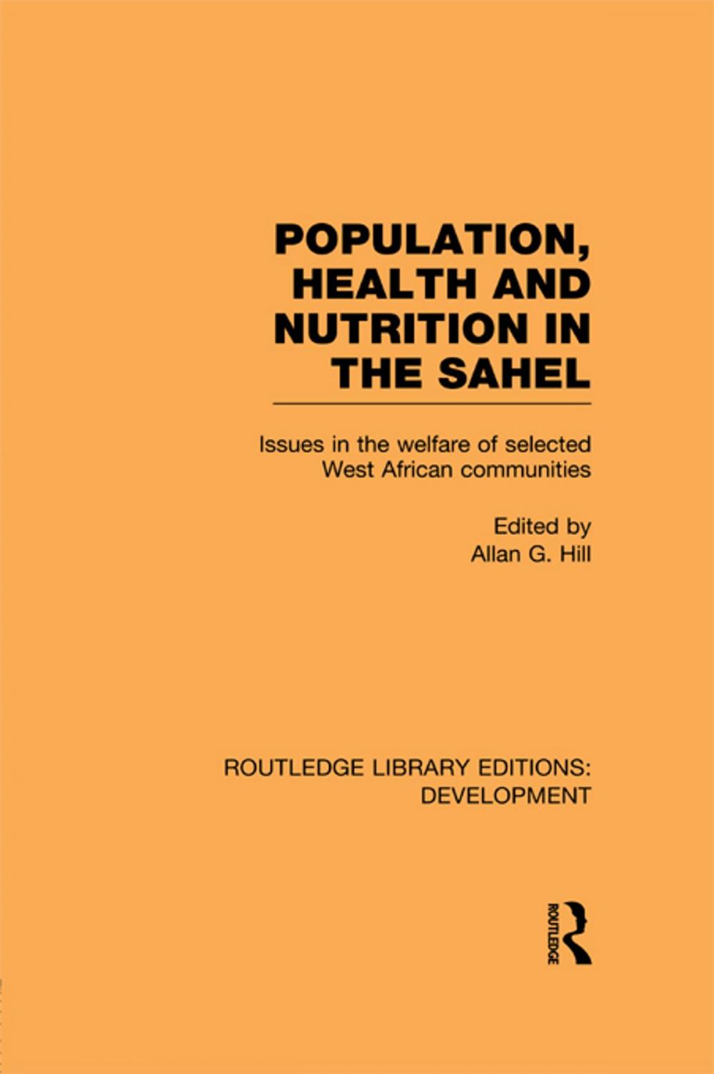 Big bigCover of Population, Health and Nutrition in the Sahel