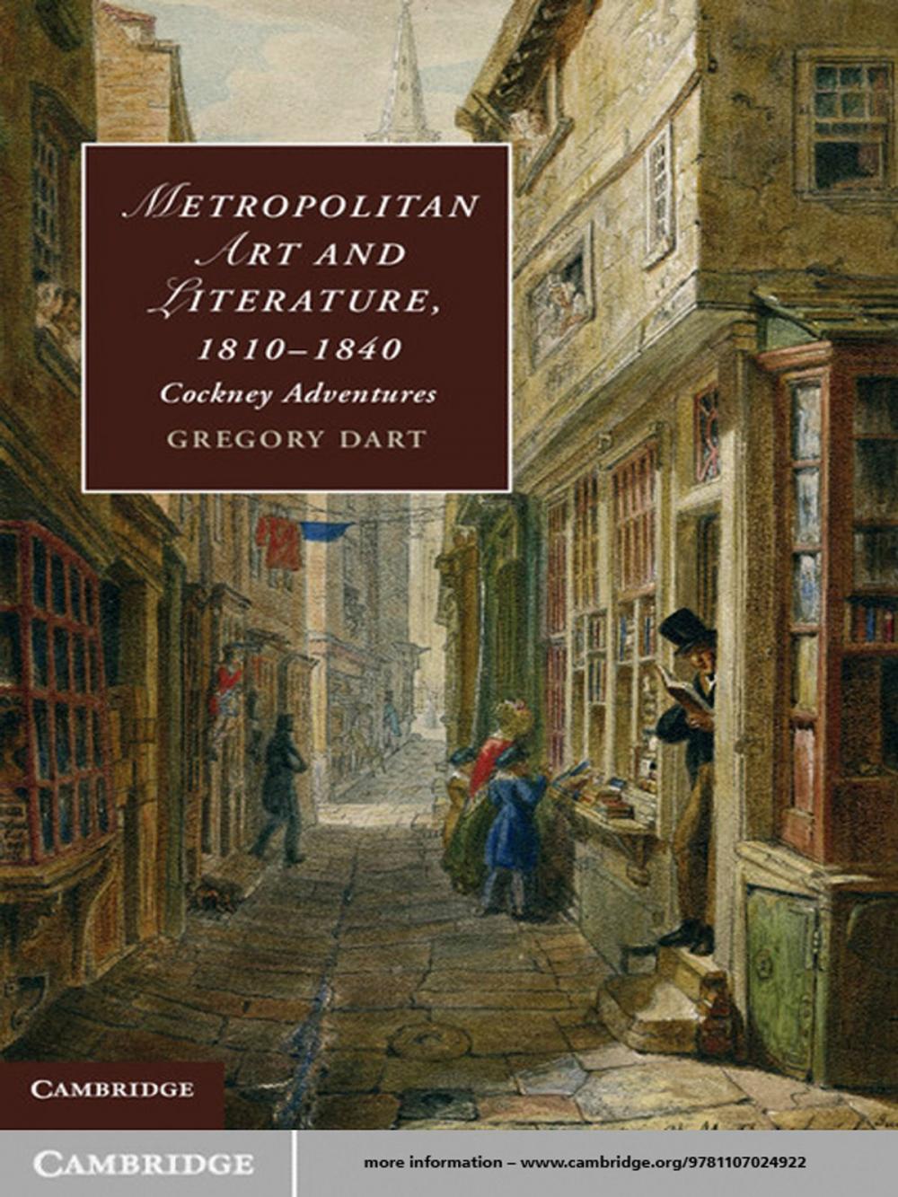 Big bigCover of Metropolitan Art and Literature, 1810–1840