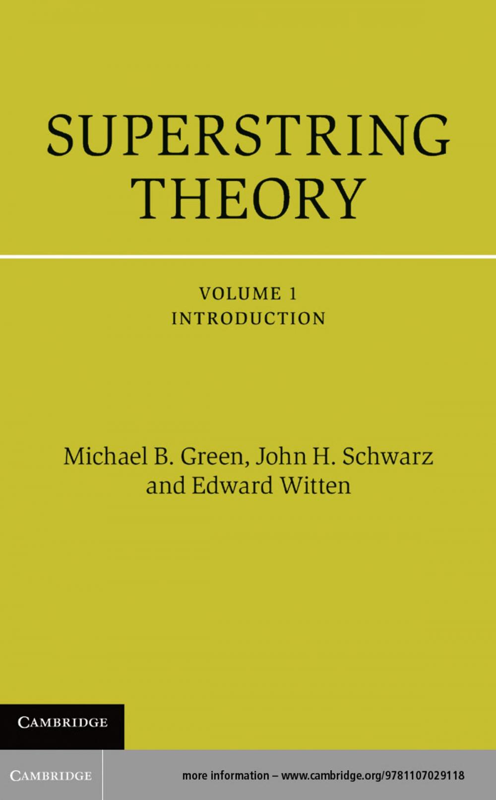 Big bigCover of Superstring Theory: Volume 1, Introduction