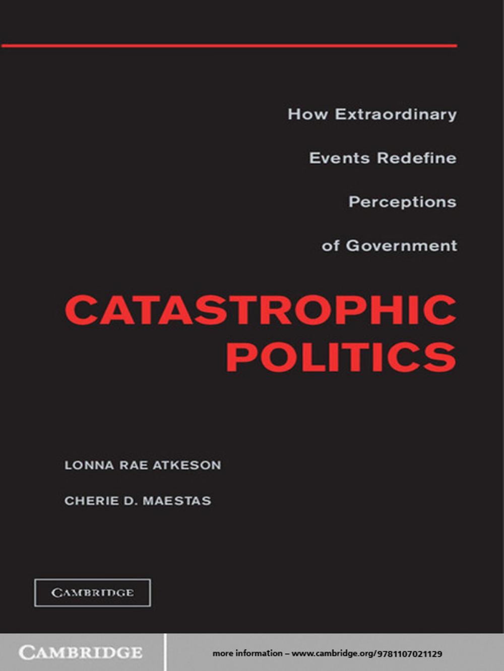 Big bigCover of Catastrophic Politics