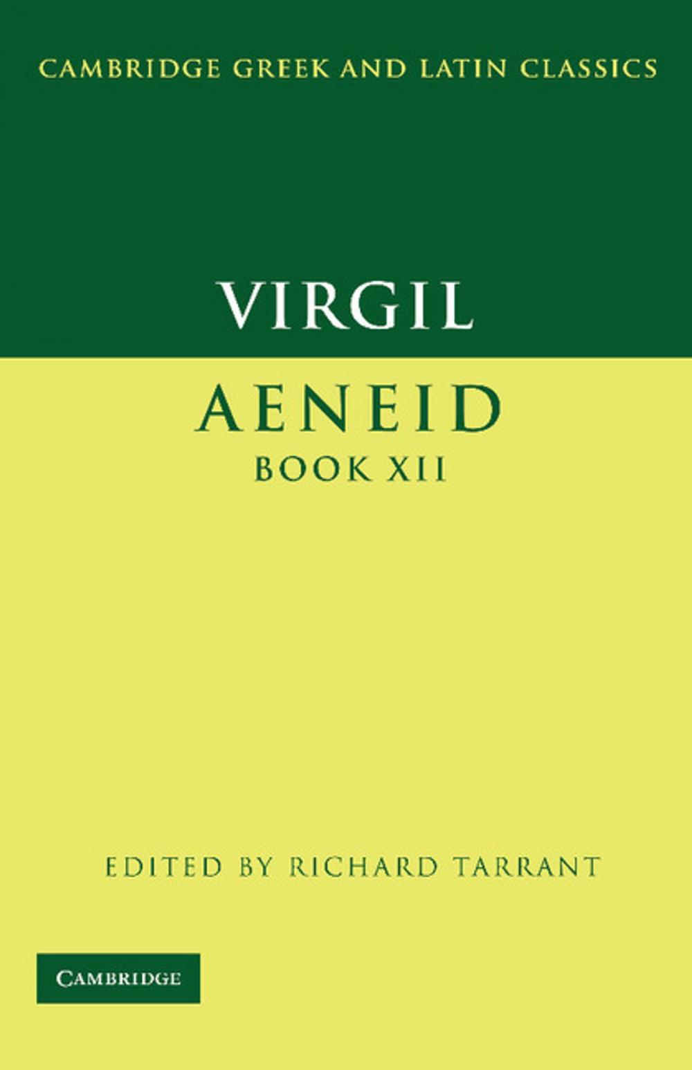 Big bigCover of Virgil: Aeneid Book XII