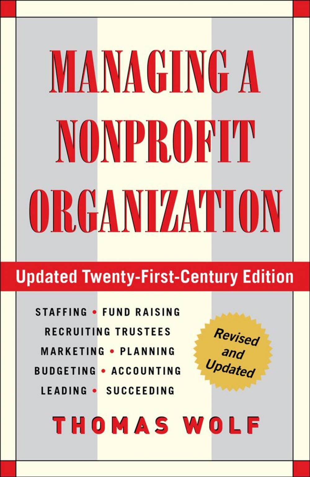 Big bigCover of Managing a Nonprofit Organization