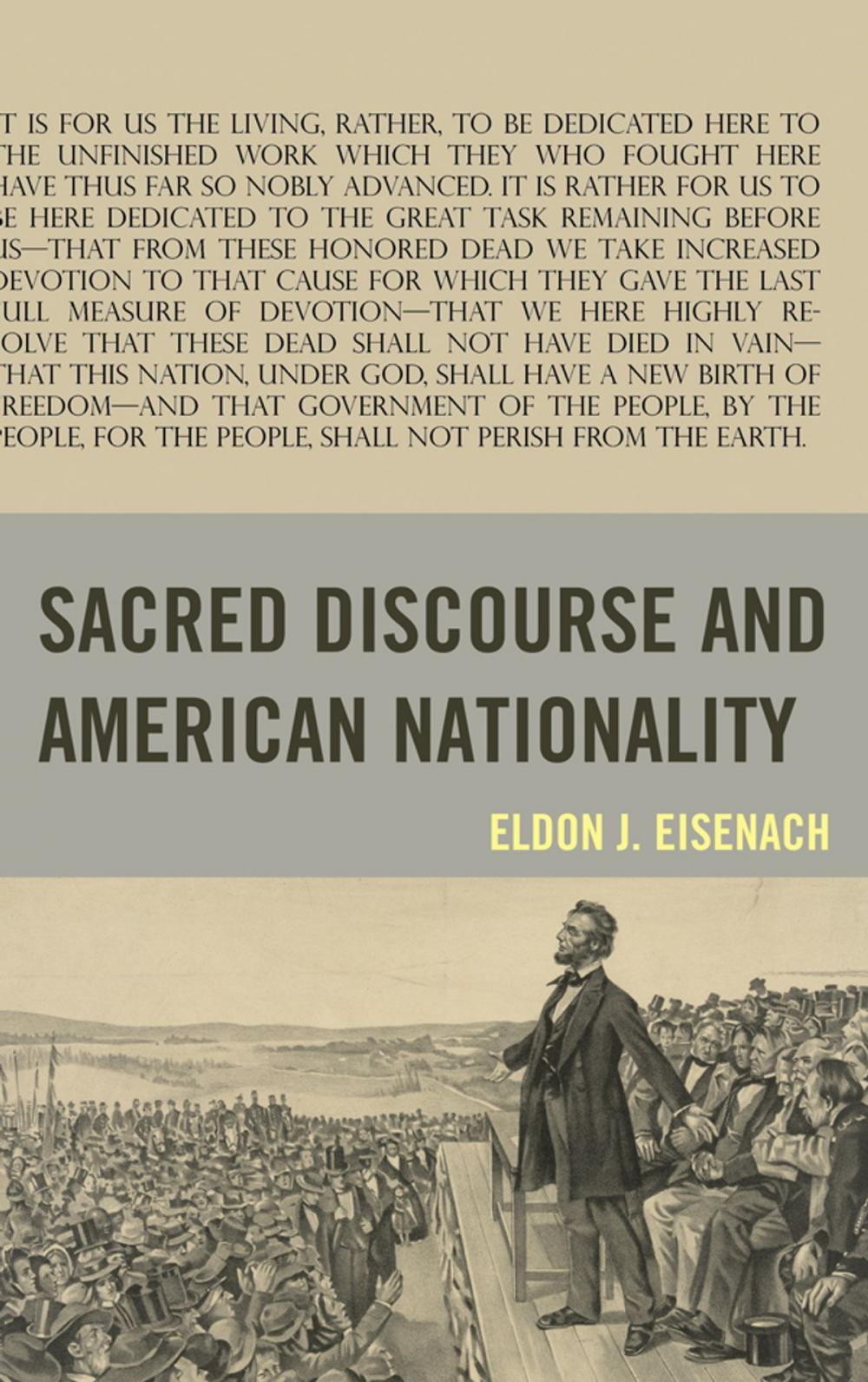 Big bigCover of Sacred Discourse and American Nationality