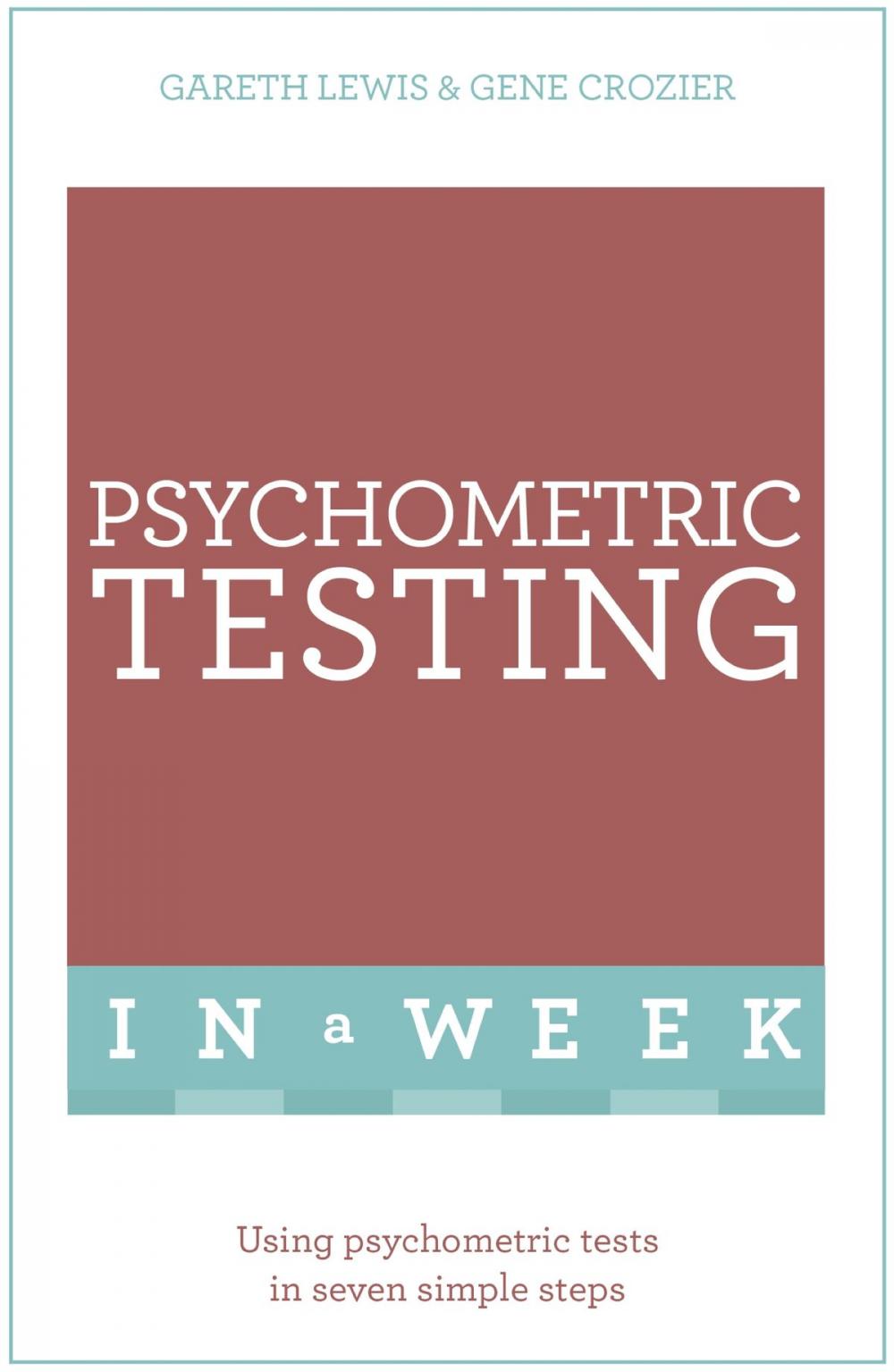 Big bigCover of Psychometric Testing In A Week