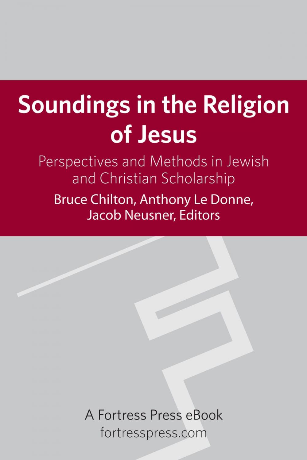 Big bigCover of Soundings in the Religion of Jesus