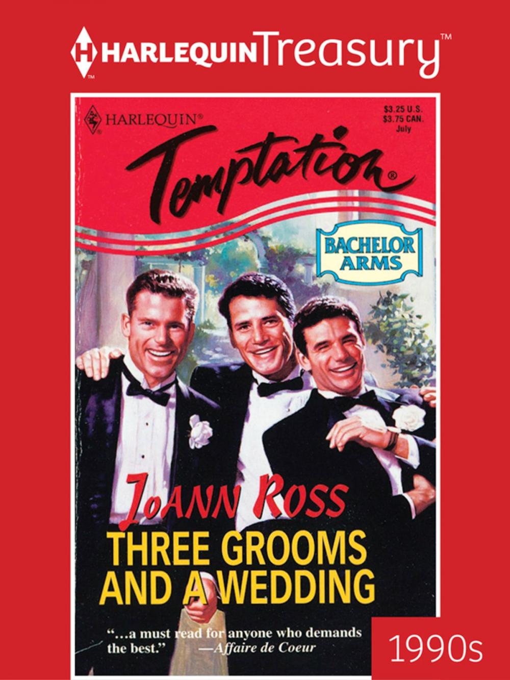 Big bigCover of Three Grooms and a Wedding