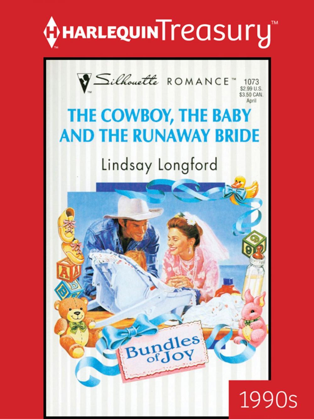 Big bigCover of The Cowboy, the Baby and the Runaway Bride