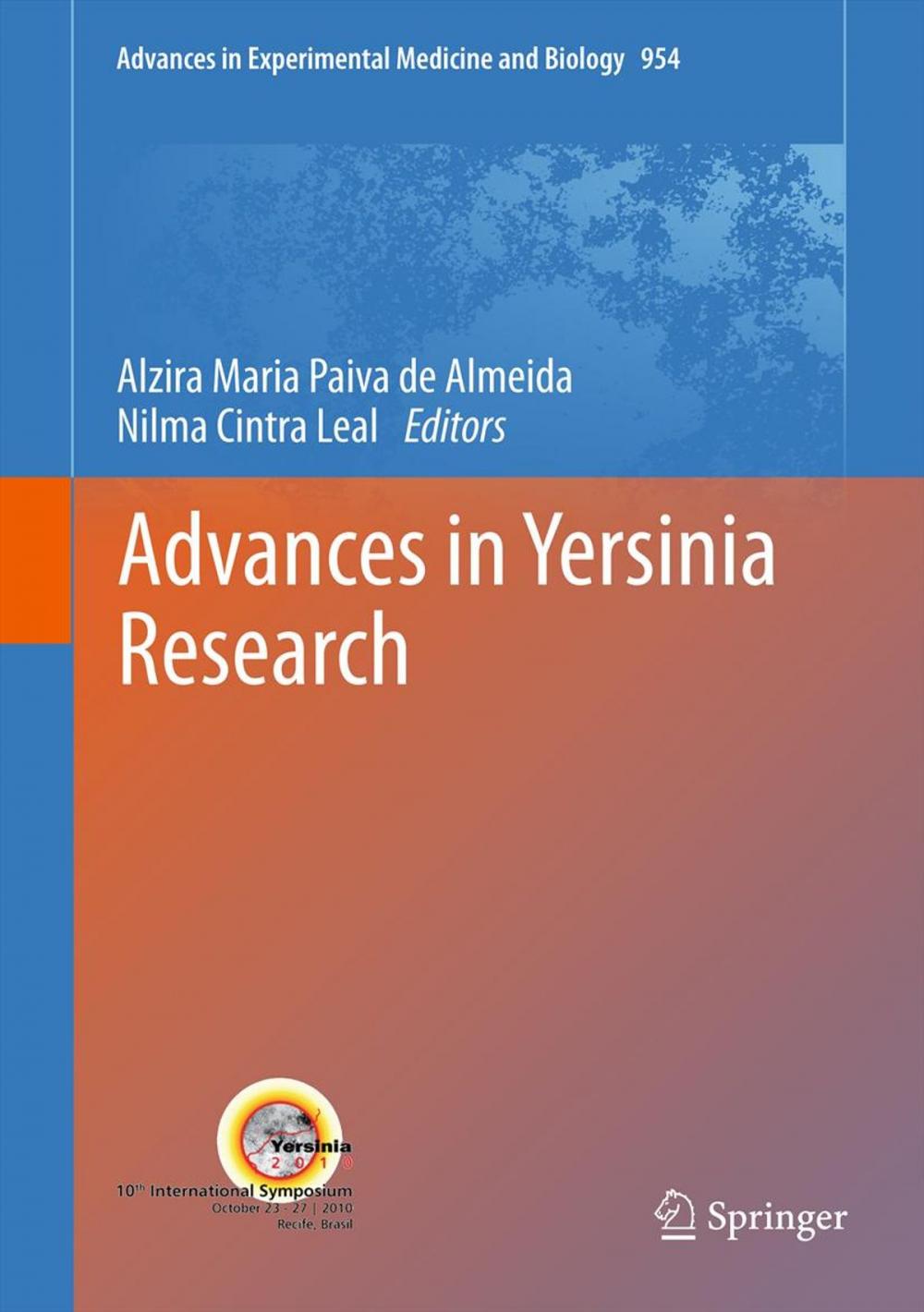 Big bigCover of Advances in Yersinia Research