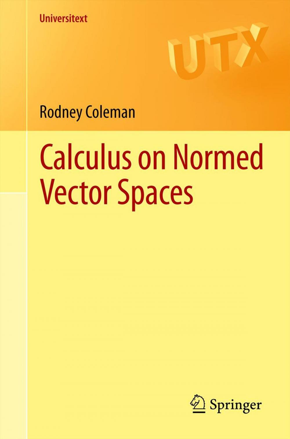 Big bigCover of Calculus on Normed Vector Spaces