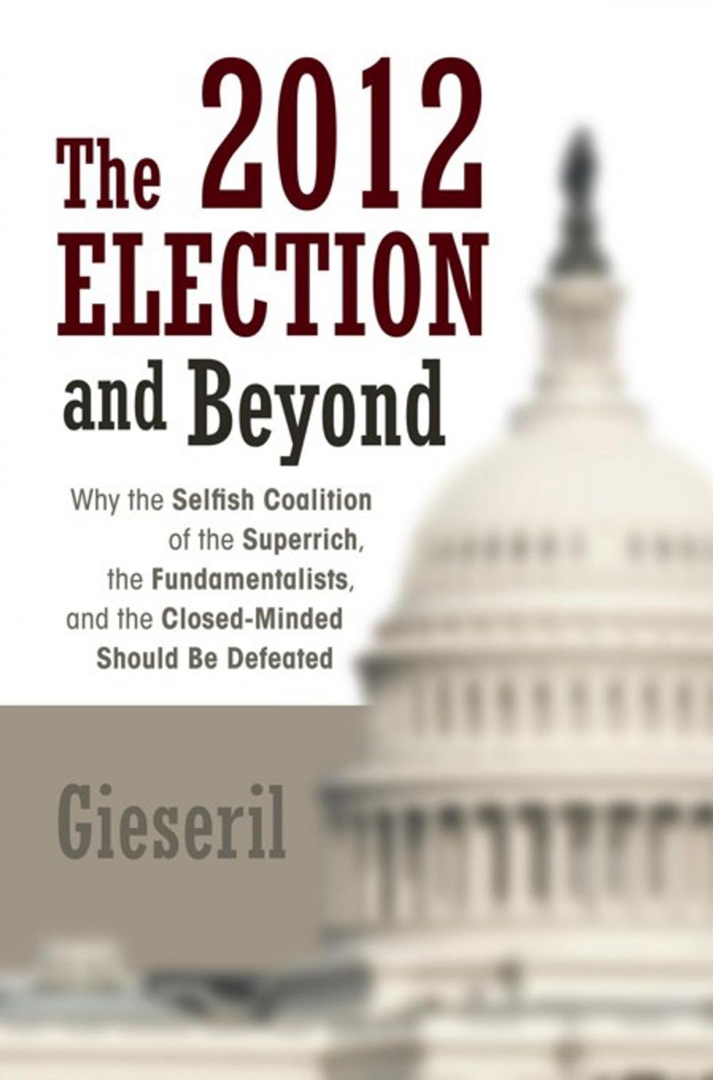 Big bigCover of The 2012 Election and Beyond