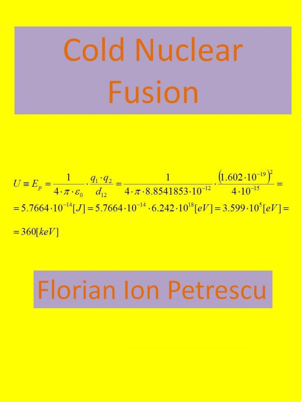 Big bigCover of Cold Nuclear Fusion